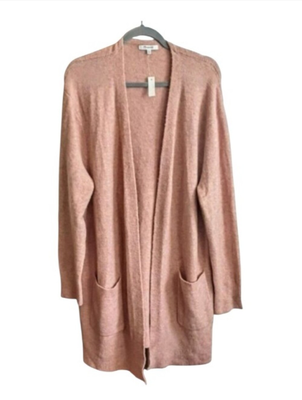 Madewell Kent  Merino/Alpaca Blend Open Long Cardigan Sweater sz XL